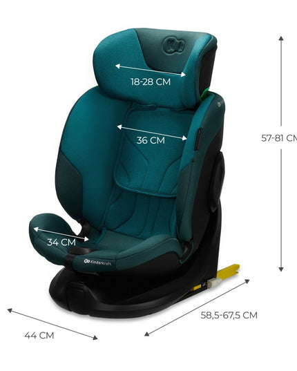 Kinderkraft Car Seat I-FIX In Harbor Blue