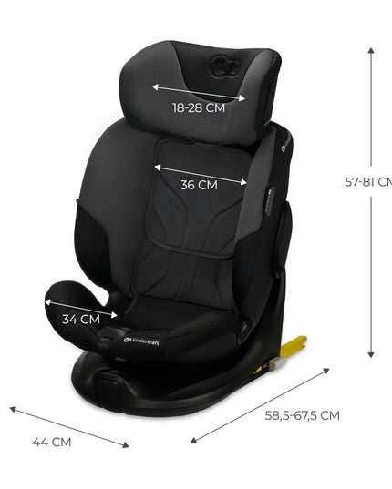 Kinderkraft Car Seat I-FIX In Black