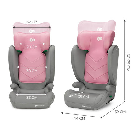Kinderkraft Car Seat I-SPARK in Pink
