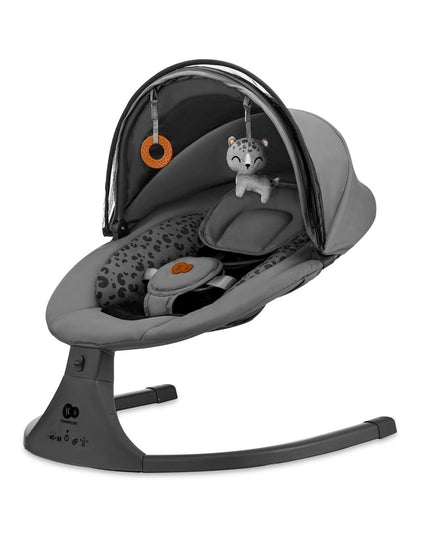 Kinderkraft Electric Bouncer LUMI 2 in Dark Grey