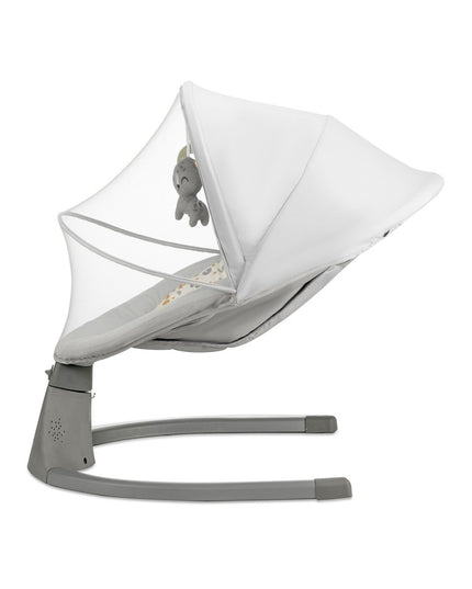 Kinderkraft Electric Bouncer LUMI 2 in Light Grey