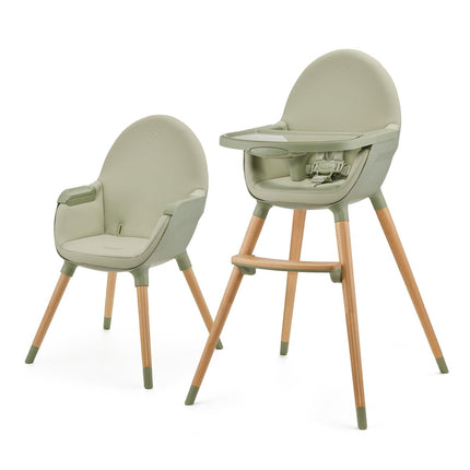 Kinderkraft High Chair FINI 2 IN Green