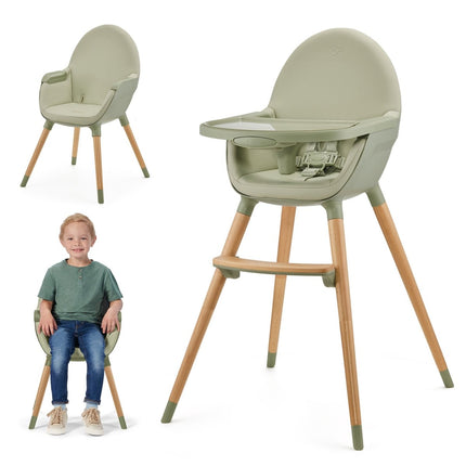 Kinderkraft High Chair FINI 2 IN Green