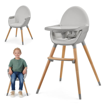 Kinderkraft High Chair FINI 2 IN Grey