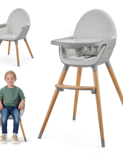 Kinderkraft High Chair FINI 2 IN Grey