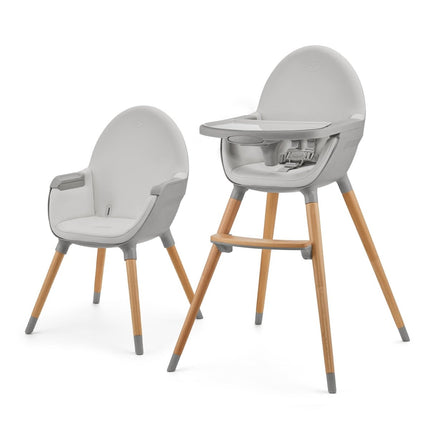 Kinderkraft High Chair FINI 2 IN Grey