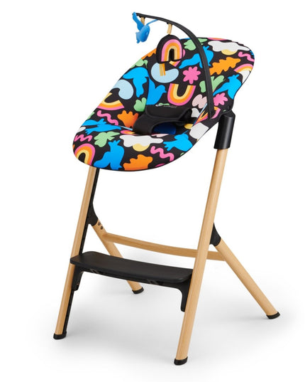 Kinderkraft High Chair LIVY & CALMEE Happy Shapes