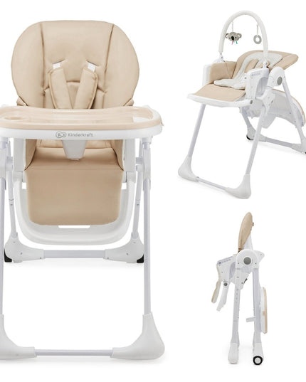 Kinderkraft High Chair TUMMIE 2 in Beige