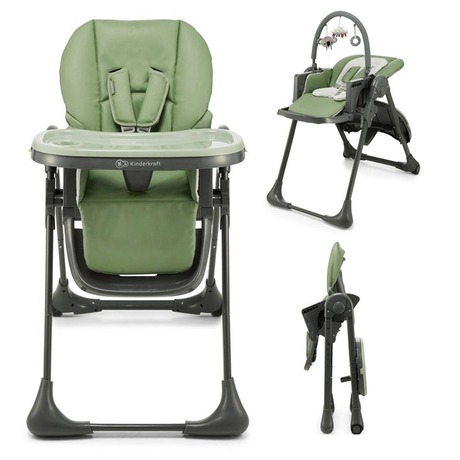 Kinderkraft High Chair TUMMIE 2 in Green