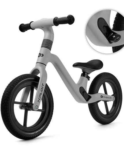 Kinderkraft Balance Bike XPLOIT Moontone Silver