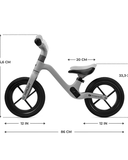 Kinderkraft Balance Bike XPLOIT Moontone Silver