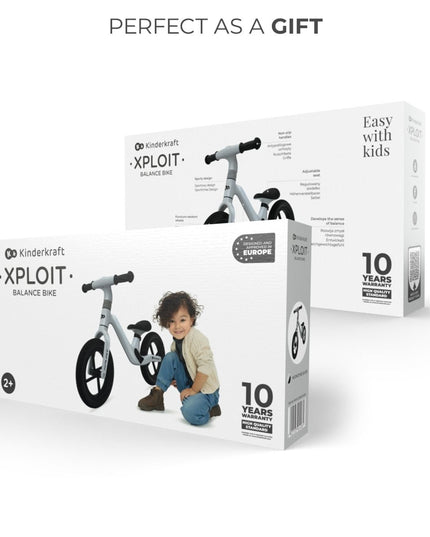 Kinderkraft Balance Bike XPLOIT Silver