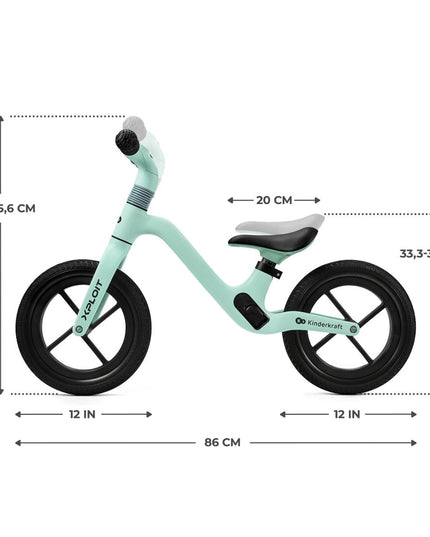 Kinderkraft XPLOIT Bicicletta senza pedali