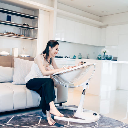 Moon High Chair in stylish living room