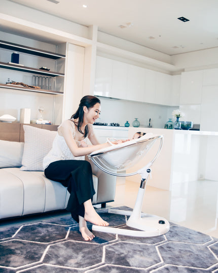 Moon High Chair in stylish living room