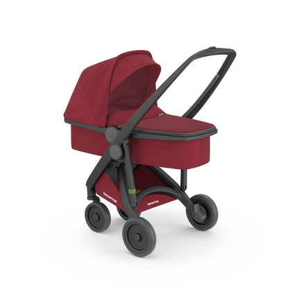 Greentom Stroller Carrycot in Cherry by KIDZNBABY