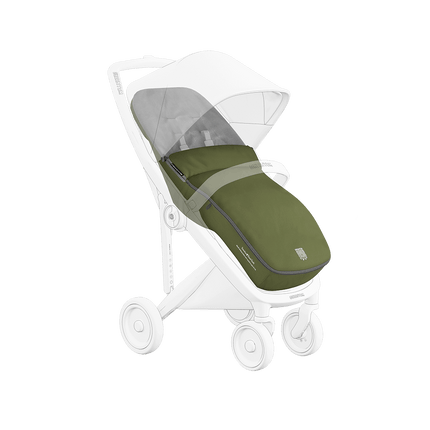 Greentom Footmuff Color: Olive Footmuff KIDZNBABY