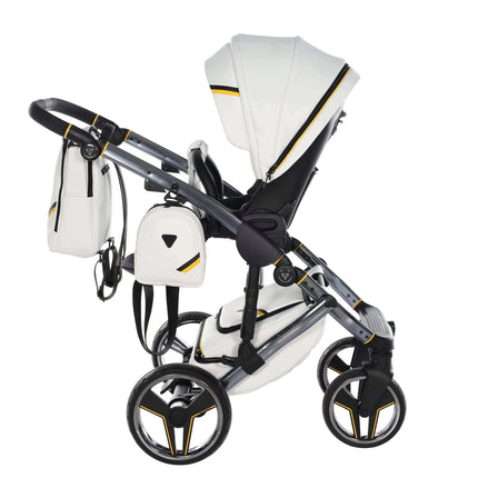 Junama Diamond Sport Stroller Color: Sport White Combo: 2 IN 1 KIDZNBABY