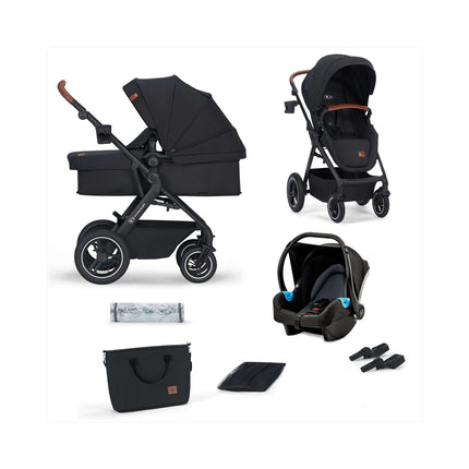 Kinderkraft Travel System 3 IN 1 B-TOUR in Black by KIDZNBABY