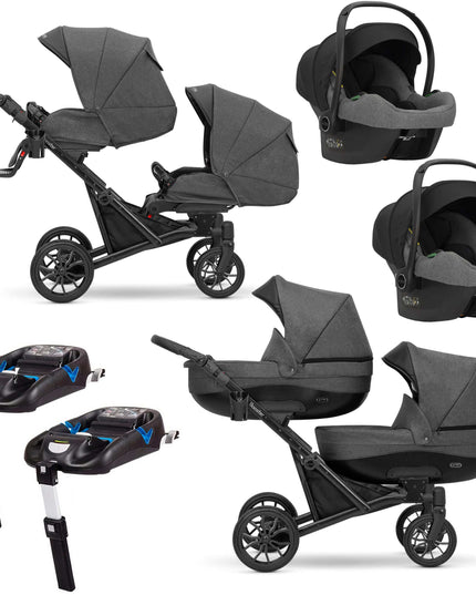 twin stroller and car seat set Kunert Booster Stroller