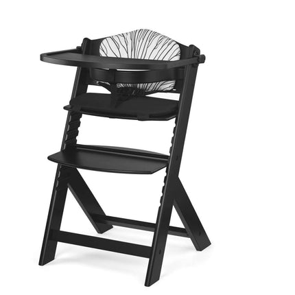 Kinderkraft High Chair ENOCK + Pillow in black by KIDZNBABY