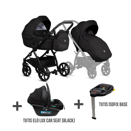 Tutis Uno5+ Charcoal Stroller 4 IN 1