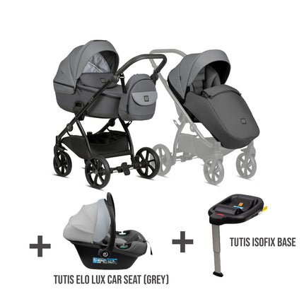 Tutis Uno5+ Stroller Grey 4 IN 1