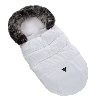 Junama Diamond Sleeping Bag Color: Sleeping Bag White + Rose Gold KIDZNBABY