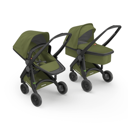 Greentom Stroller 2 IN 1 Color: Olive KIDZNBABY