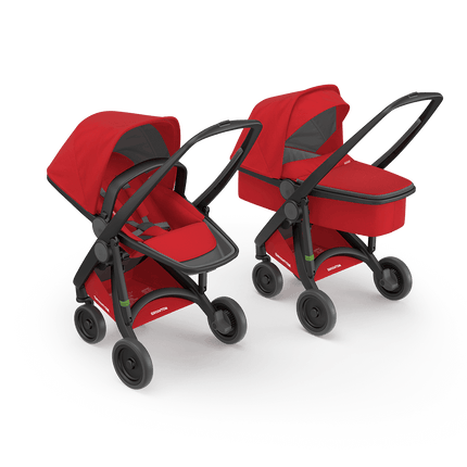 Greentom Stroller 2 IN 1 Color: Red KIDZNBABY