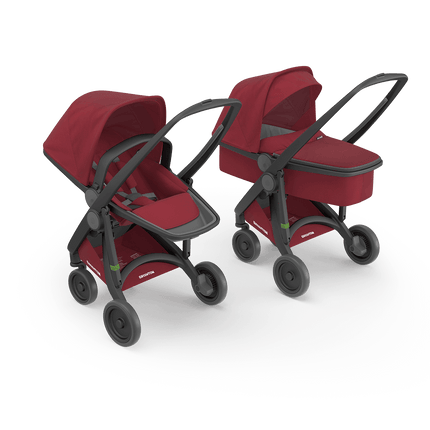 Greentom Stroller 2 IN 1 Color: Cherry KIDZNBABY