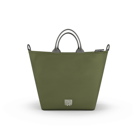Greentom Shopping Bag Color: Olive Shopping Bag KIDZNBABY