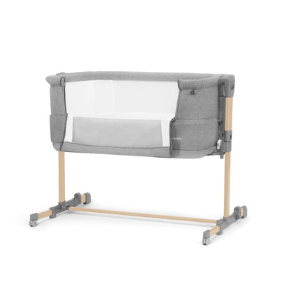 Kinderkraft Baby Cot GROW in Light Grey by KIDZNBABY