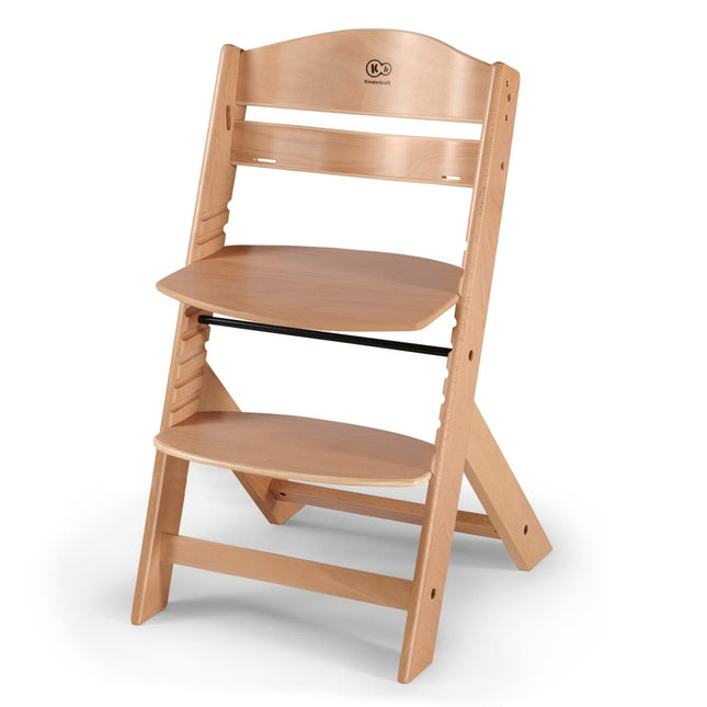 Kinderkraft High Chair ENOCK in Wood by KIDZNBABY