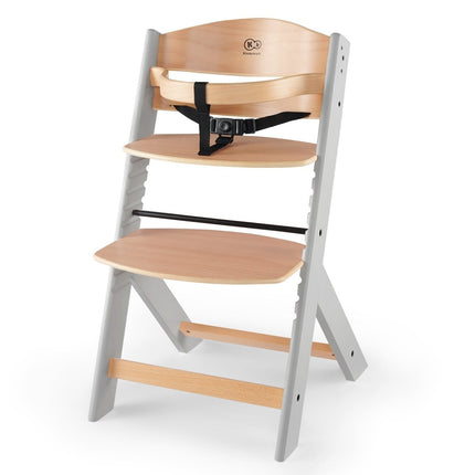 Kinderkraft High Chair ENOCK in Grey Wood by KIDZNBABY