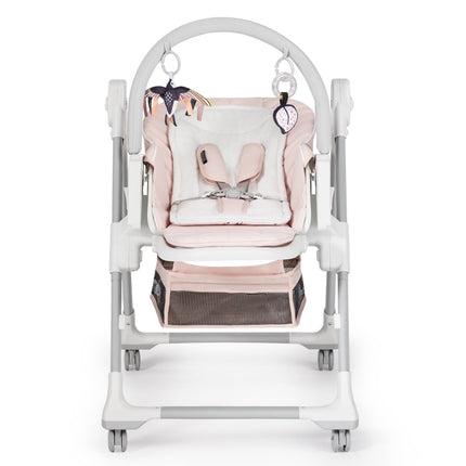 Kinderkraft High Chair LASTREE in Pink Color by KIDZNBABY