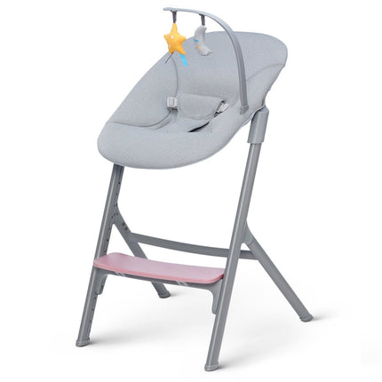 Pink Kinderkraft High Chair LIVY & CALMEE by KIDZNBABY