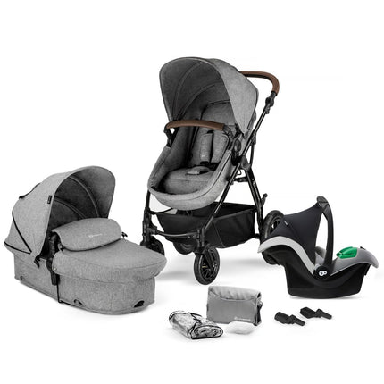 Kinderkraft Travel System Moov 3 IN 1 Grey Melange