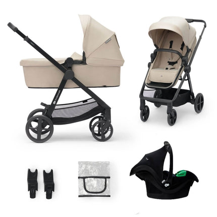 Kinderkraft Travel System Newly 3 IN 1 Sand Beige