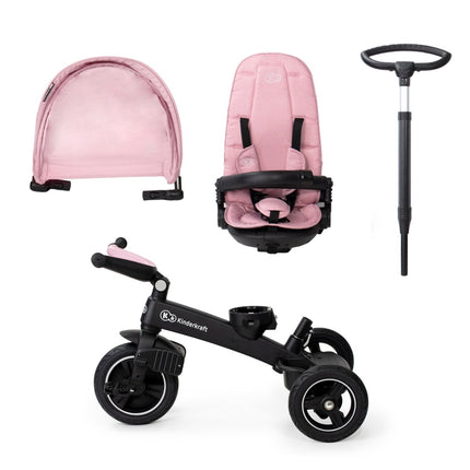 Kinderkraft Tricycle EASYTWIST in Pink by KIDZNBABY